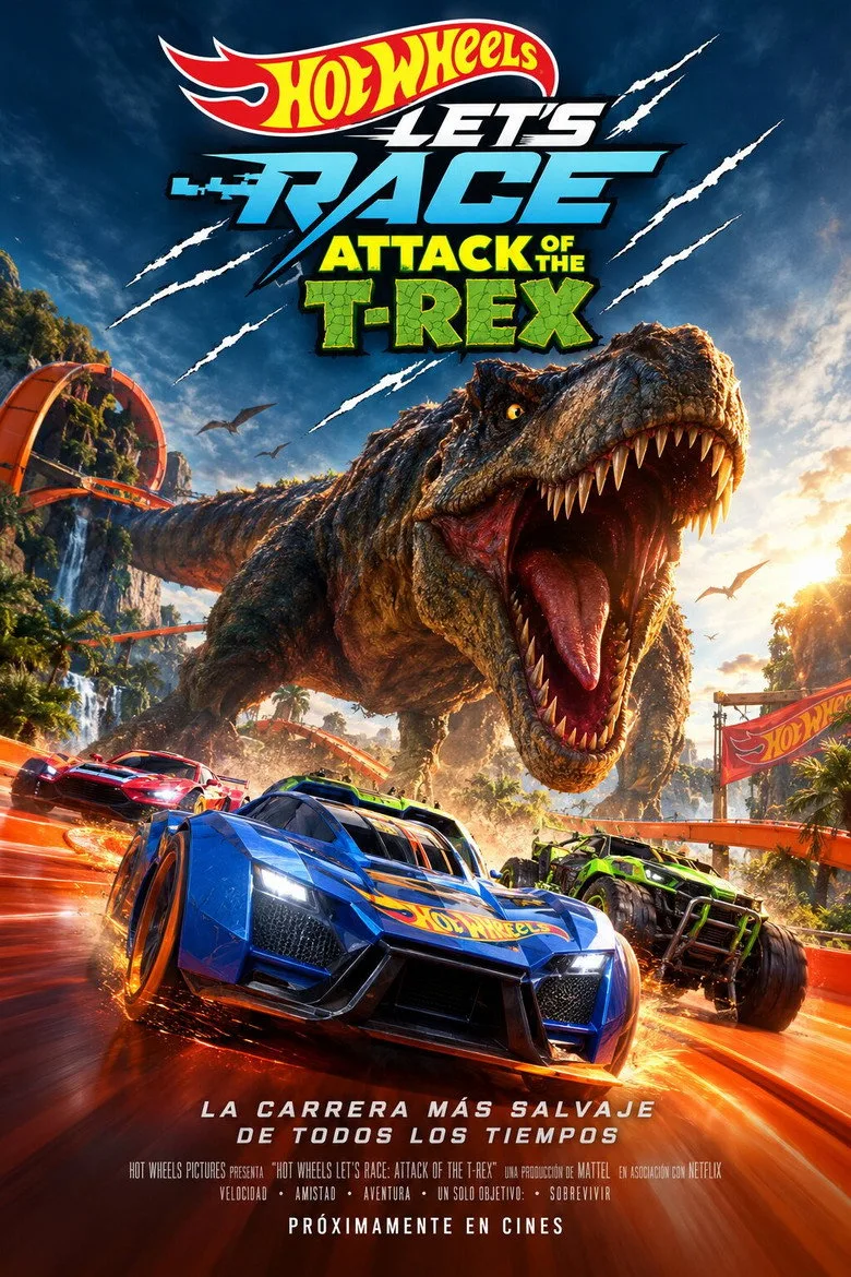 Hot Wheels Let's Race: Attack of the T-Rex Film izle